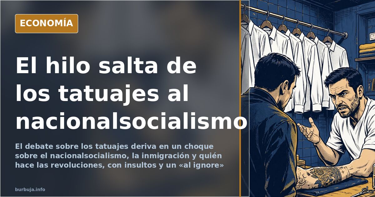 El hilo salta de los tatuajes al nacionalsocialismo