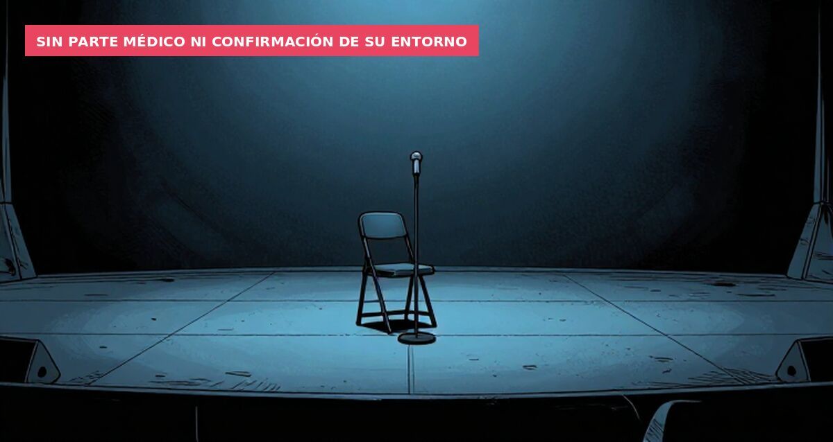 Sin parte médico ni confirmación de su entorno