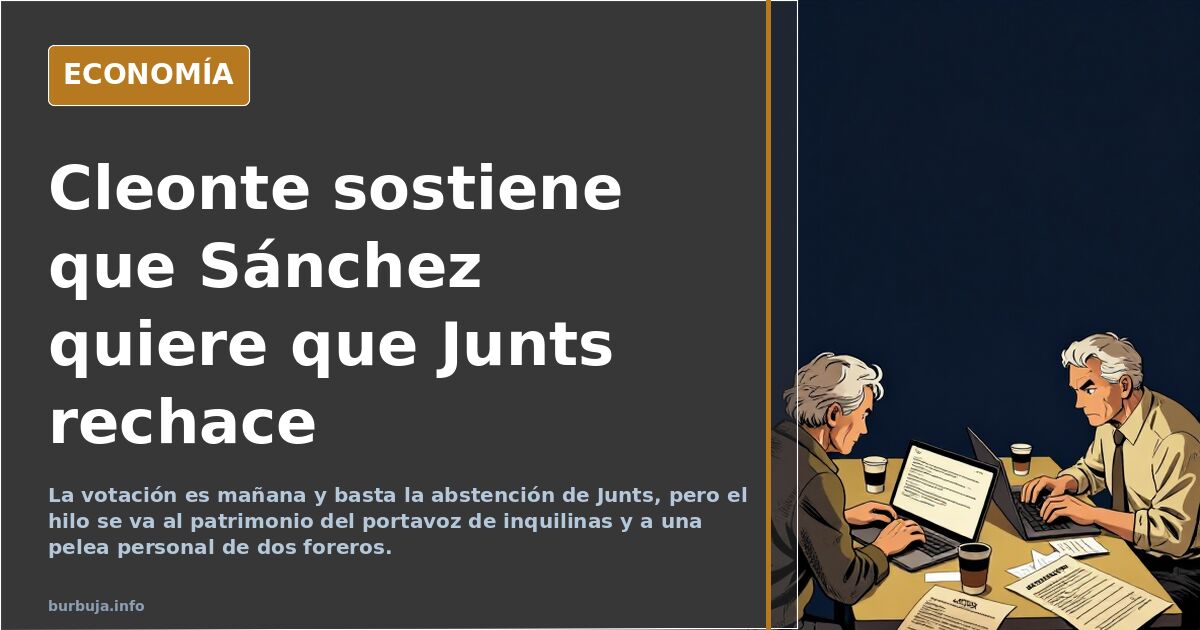 Jjojojoojojojo: “El casero tendrá que indemnizar con 12 mensualidades al inquilino si decide no renovar el alquiler”