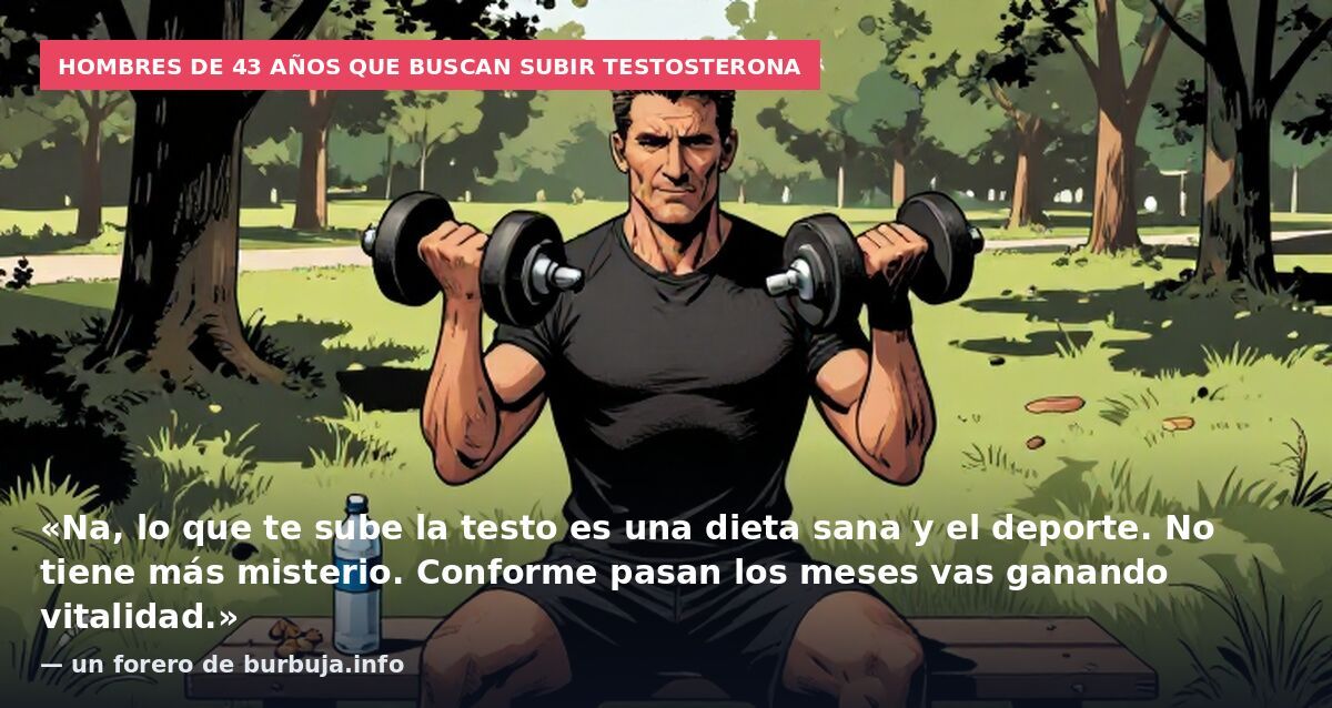 244 de testosterona con 43 tacos. Respondo preguntas