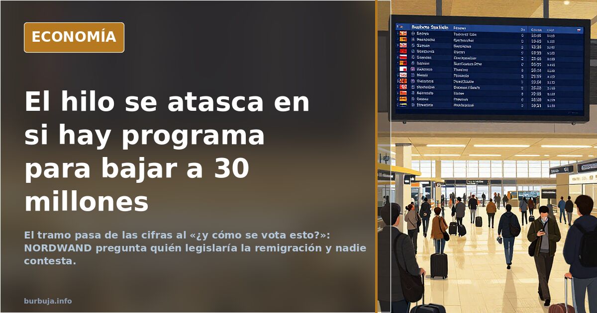 Opinión controvertida: España debe volver a 30-35 millones de habitantes inmediatamente