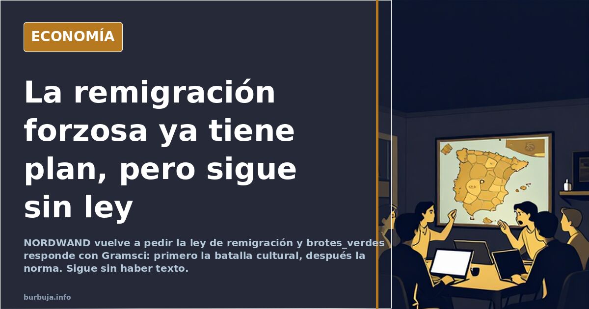 Opinión controvertida: España debe volver a 30-35 millones de habitantes inmediatamente