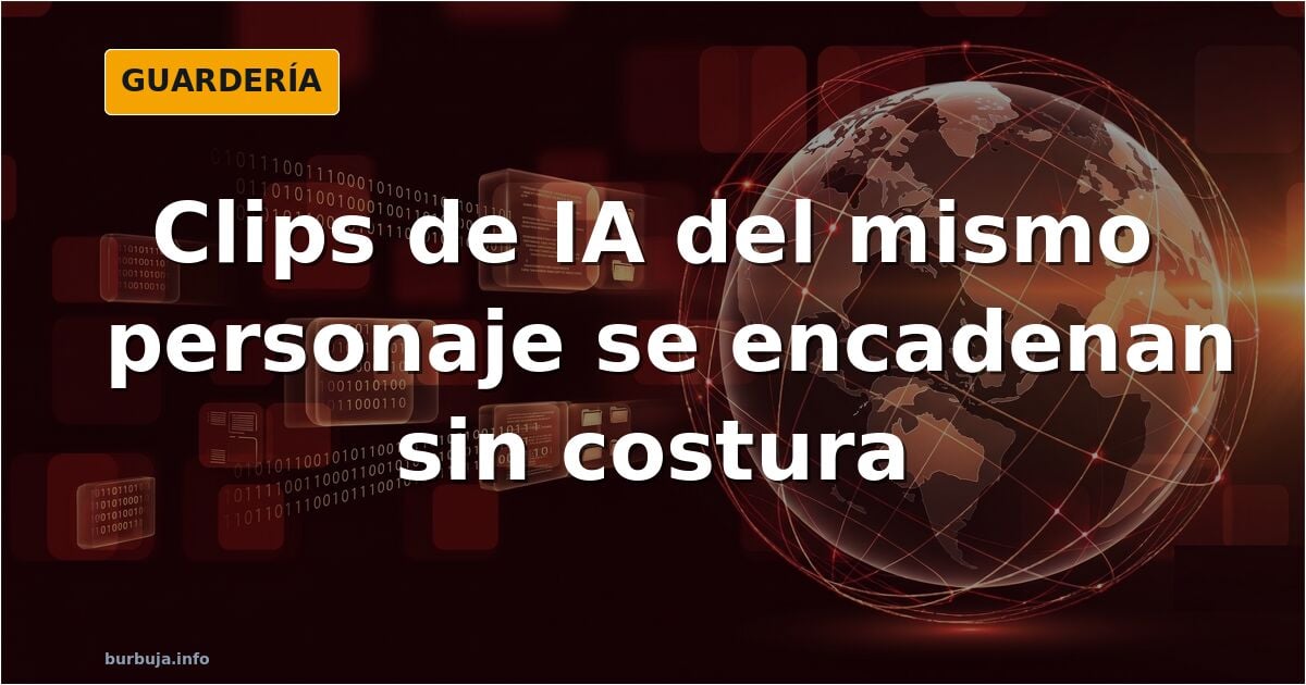 Presentadora virtual generada por IA en un plató nocturno, ejemplo del nivel actual de fotorrealismo del vídeo con IA