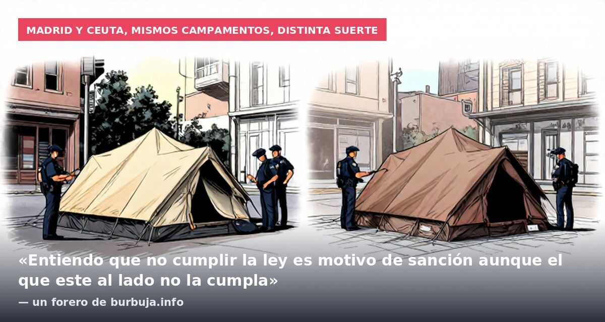 La libre acampada, es legal