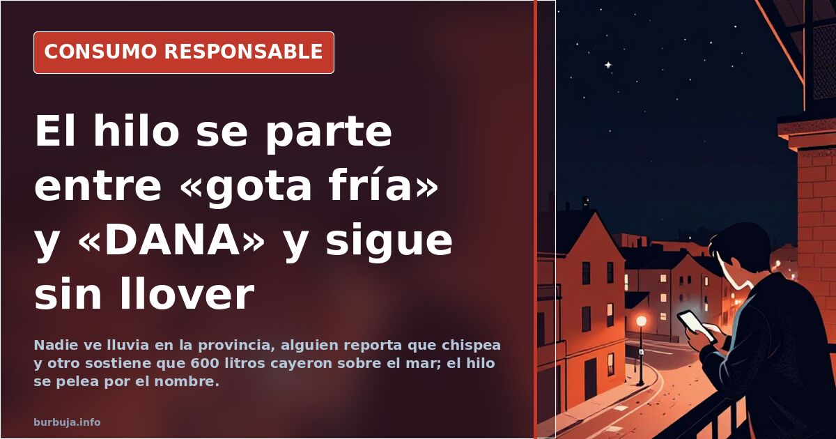 Alicante seco: ¿por qué no llueve como en Valencia?