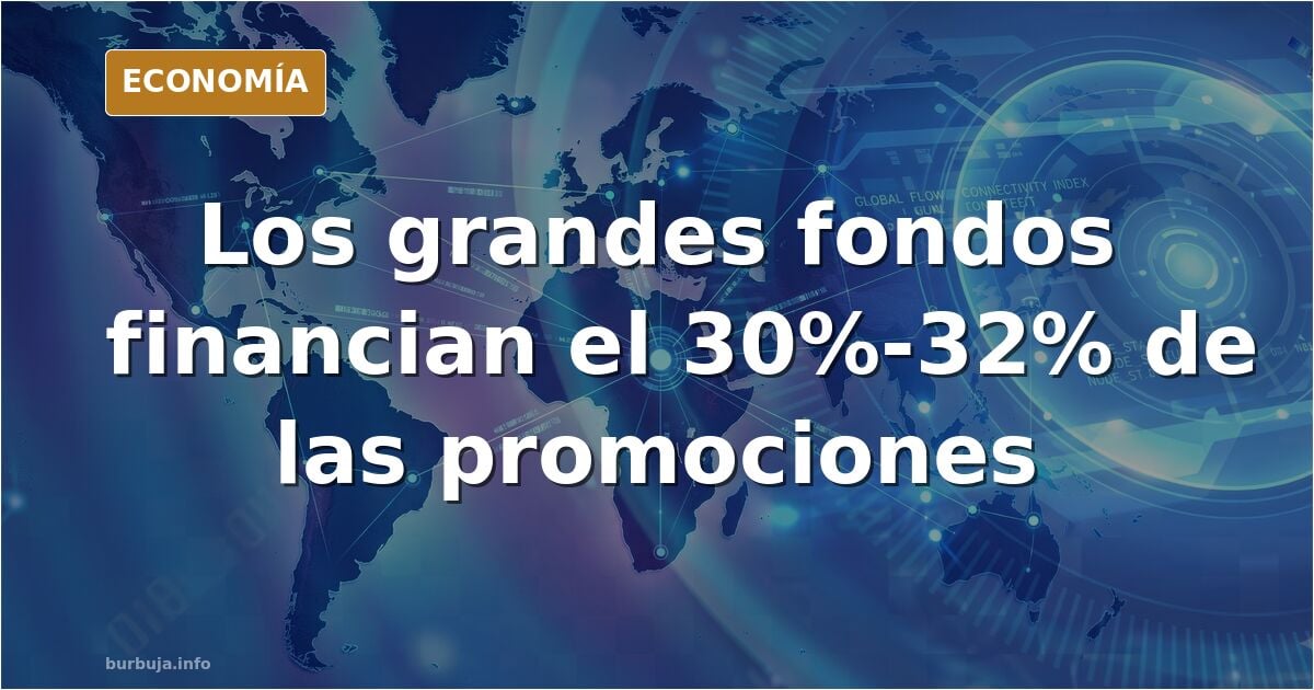 Los grandes fondos construyen el 30% de la vivienda