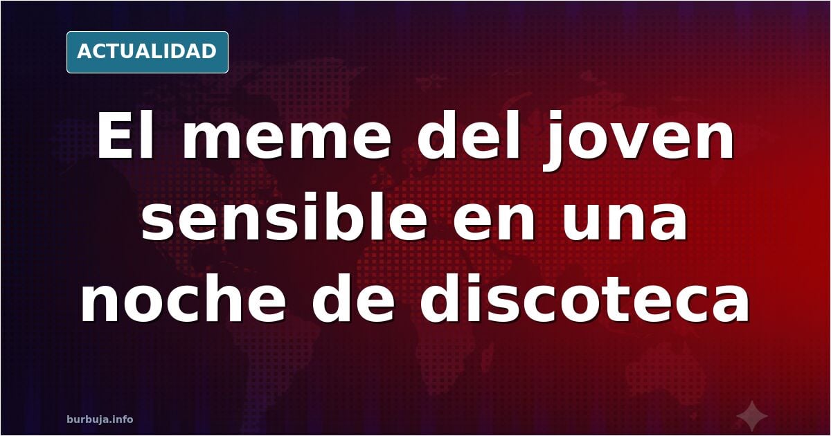 Burbujo promedio se va a la discoteca
