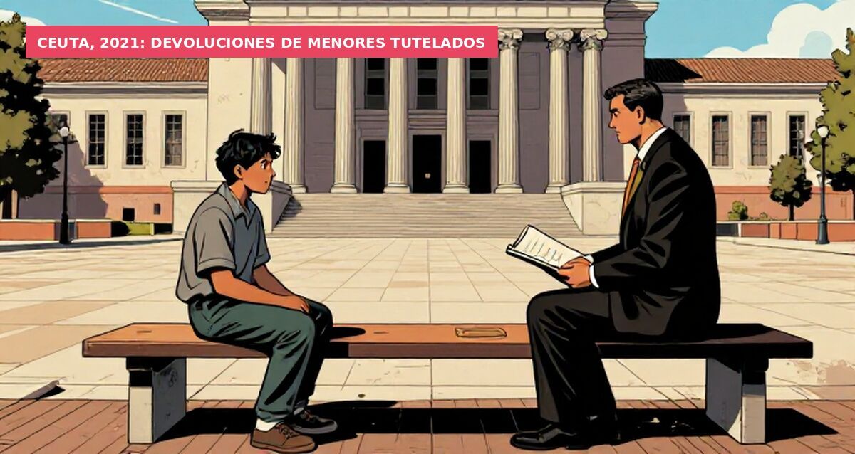 Ceuta, 2021: devoluciones de menores tutelados