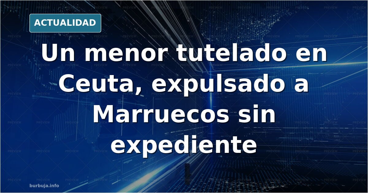 ¡Escándalo! Un menor jovenlandés ha tenido que volver a su casa con su familia