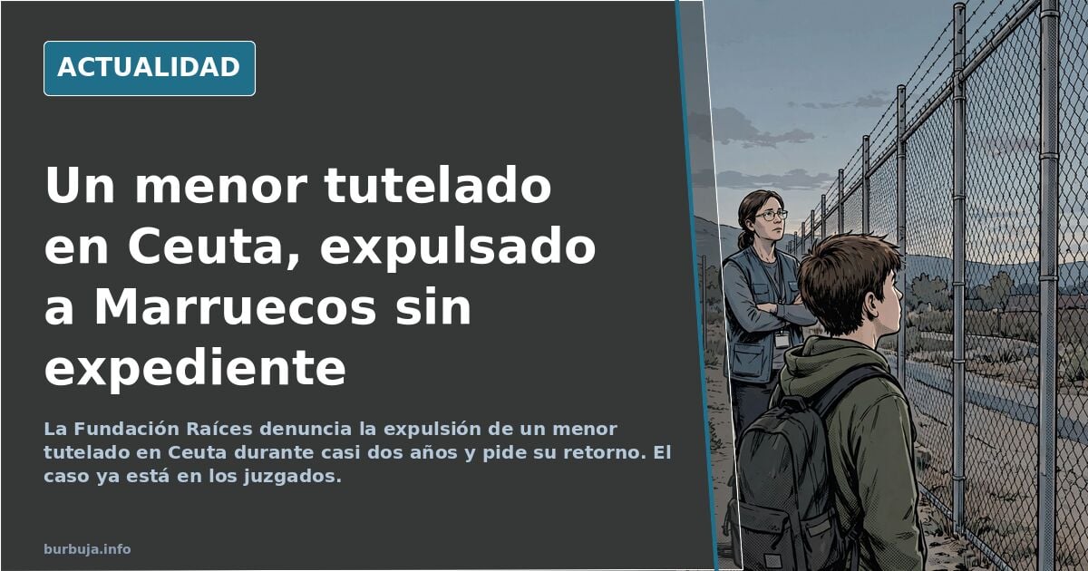 ¡Escándalo! Un menor jovenlandés ha tenido que volver a su casa con su familia