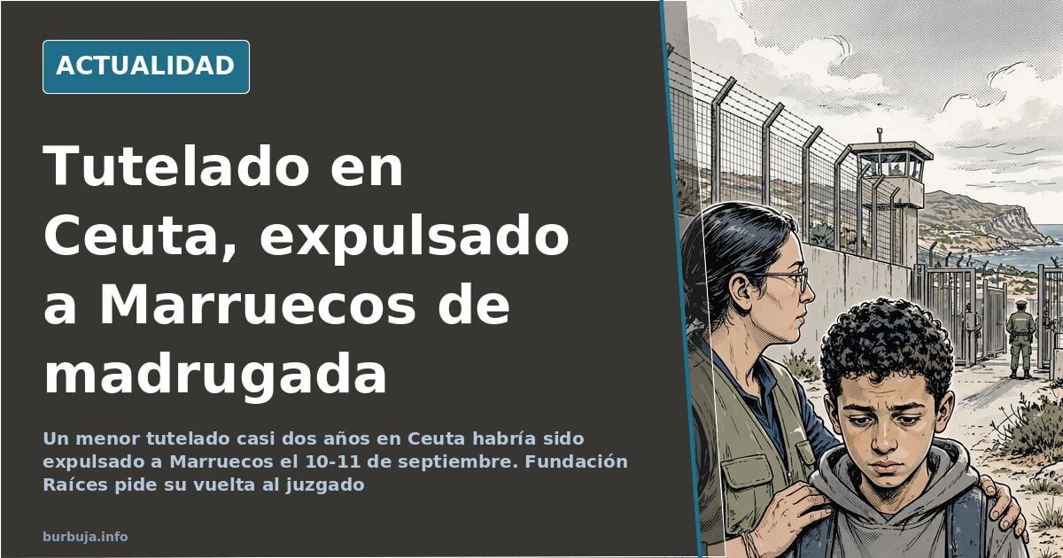 El menor fue localizado por la Cadena SER en su casa del norte de Marruecos, rodeado de su familia