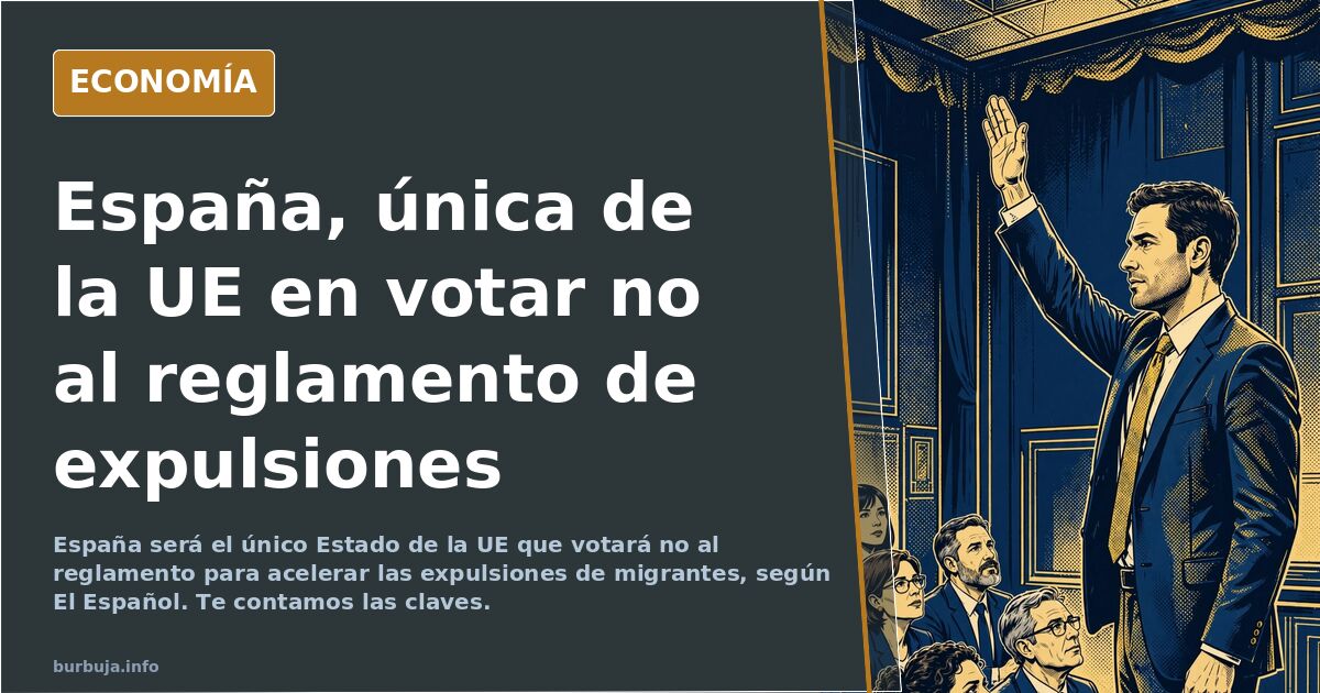 España será el único país de la UE en votar 'no' al reglamento para acelerar las expulsiones de migrantes pese al asalto a Ceuta