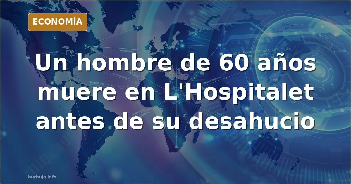 Un hombre de 60 años se suicida en L'Hospitalet, en el barrio de la Florida, antes de que lo desahucien