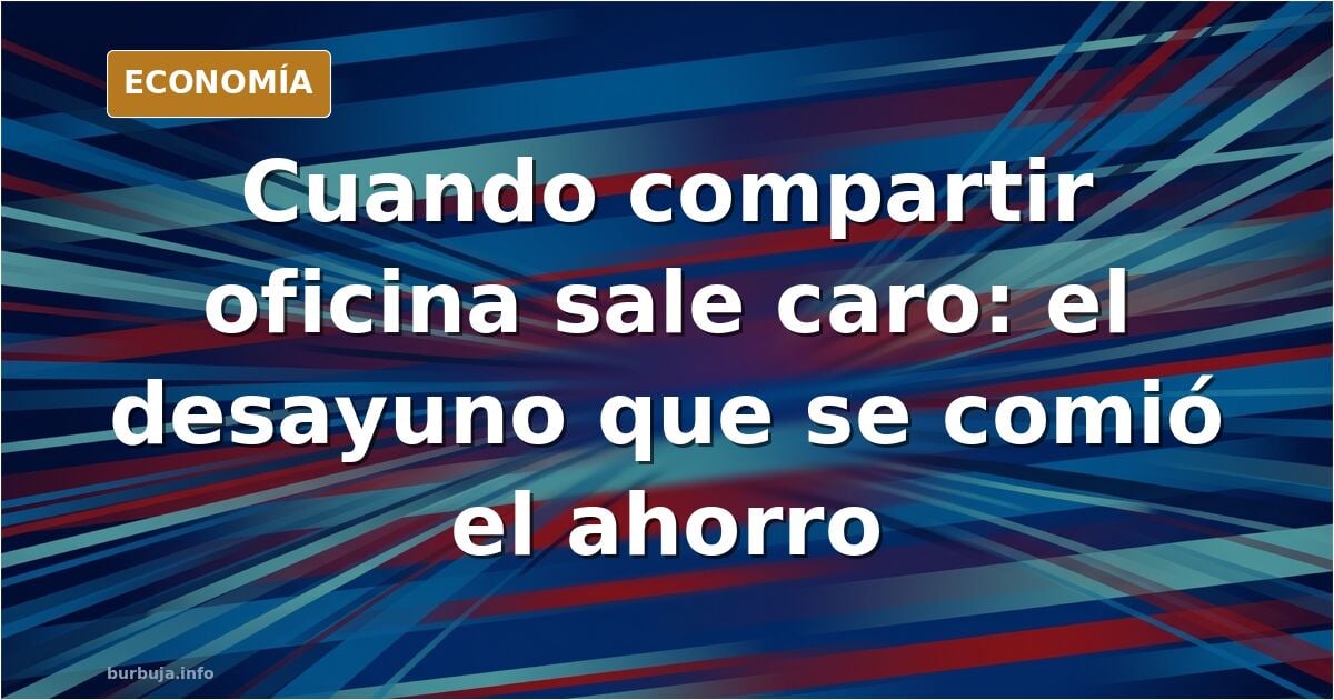 Incentivo en la oficina sale mal