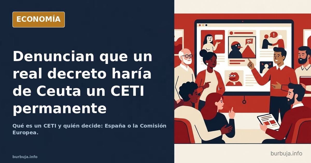 Hoy en el BOE.... Ceuta se convierte en un CETI. (¿La propuesta viene de Sánchez o de Von der Layen?)