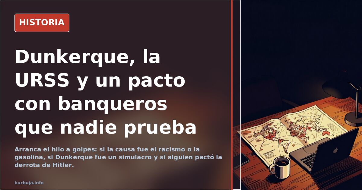 Dunkerque, la URSS y un pacto con banqueros que nadie prueba