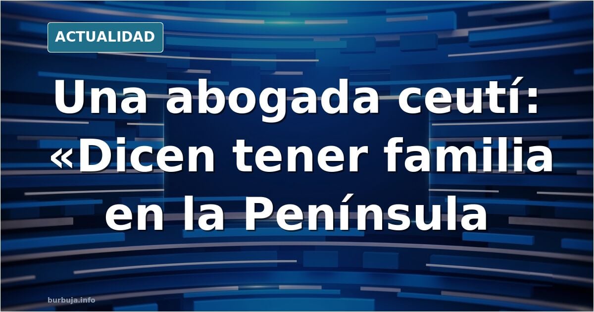 Abogada ceutí desvela la estrategia de los menas en los triajes: Dicen que tienen familia en la Península para llegar y allí hacer la reagrupación