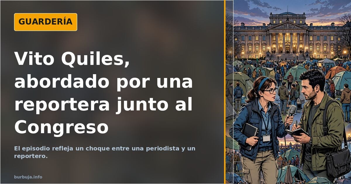 Reportera podemita JIJIjeando con Vito Quiles