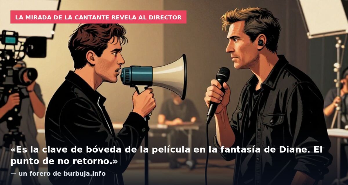 La mirada de la cantante revela al director: «Es la clave de bóveda de la película en la fantasía de Diane. El punto de no retorno.» — un forero de burbuja.info