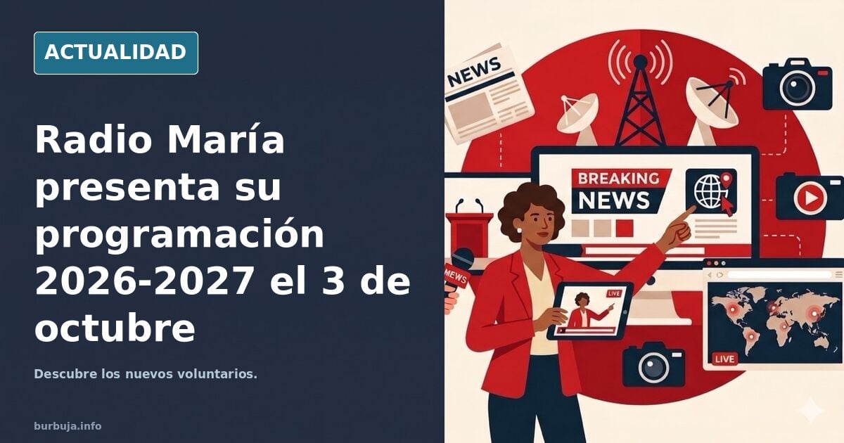 Presentación de la nueva programación 2026-2027