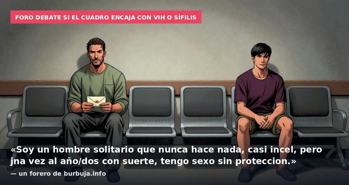 Mi medico cree que puedo tener SIFILIS. Alguien lo ha padecido?