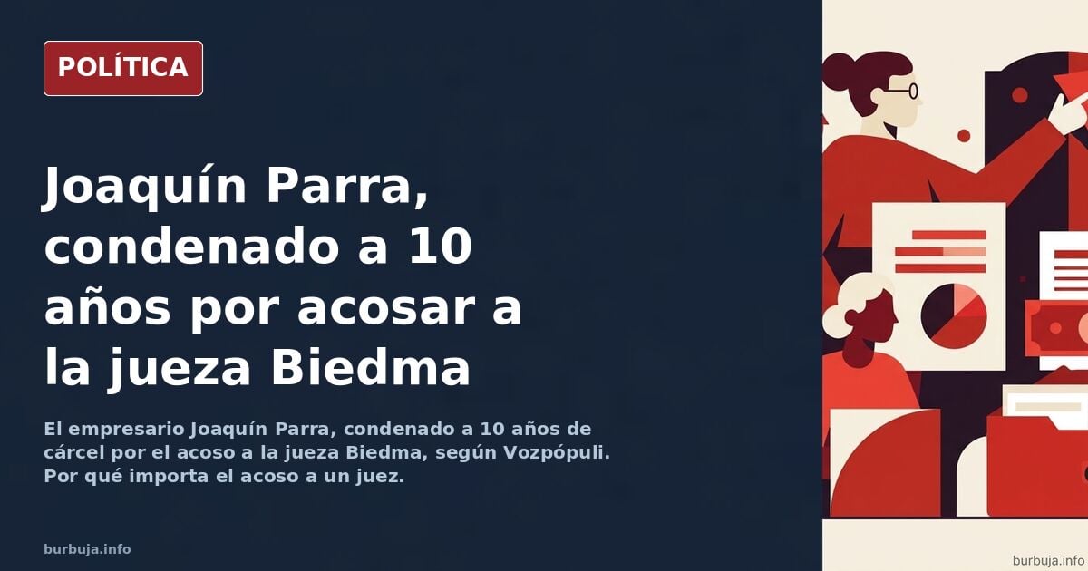 Joaquín Parra condenado