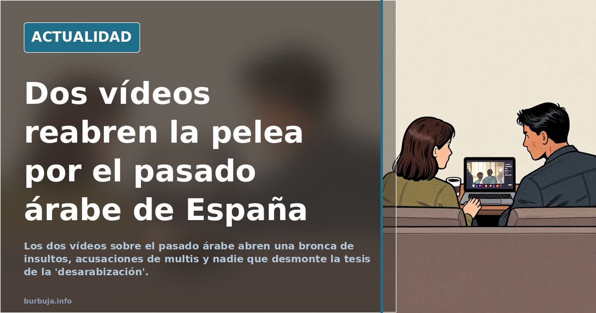 Dos vídeos reabren la pelea por el pasado árabe de España