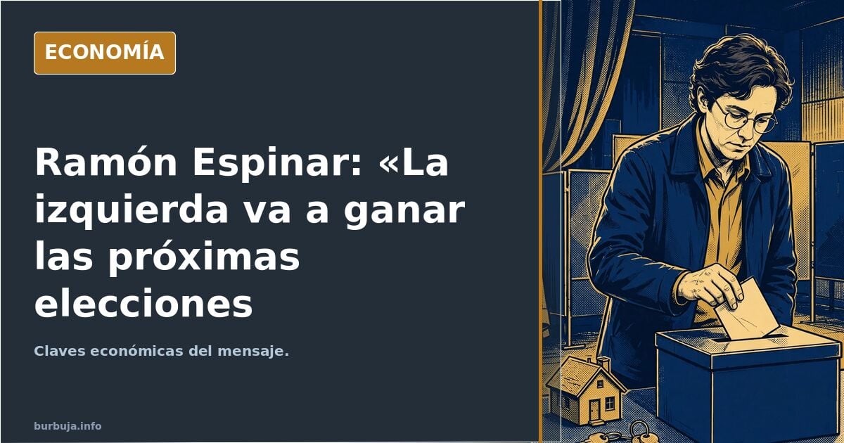 Ramón Espinar se ha convertido en un Óscar puente - parece puesto