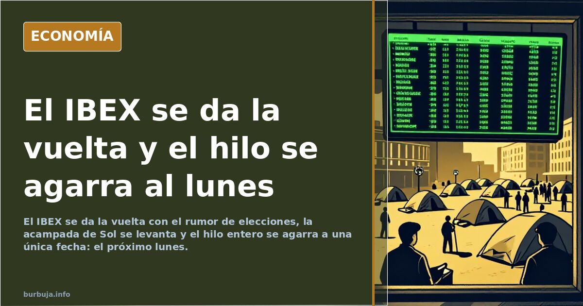 Jugada maestra del PSOE en puertas. Se vienen elecciones.