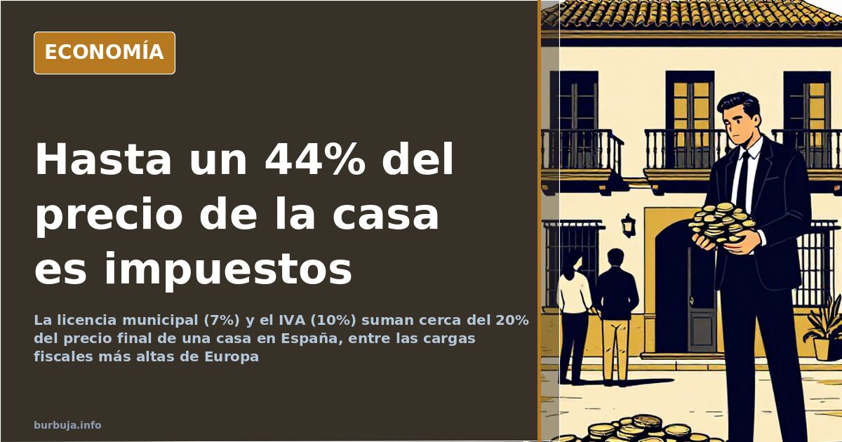 Fachada de un edificio residencial en obras con andamios y un cartel de venta de viviendas en un barrio español
