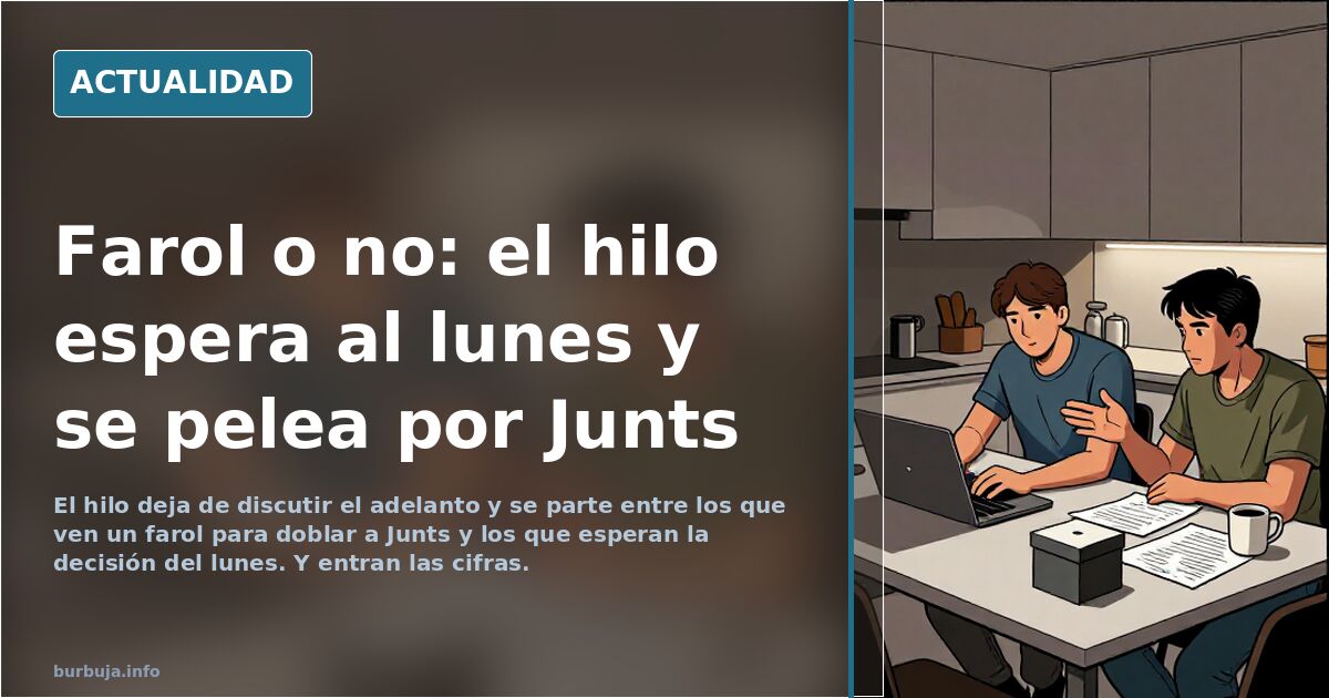 Boom. Confirmado. Hay elecciones generales!