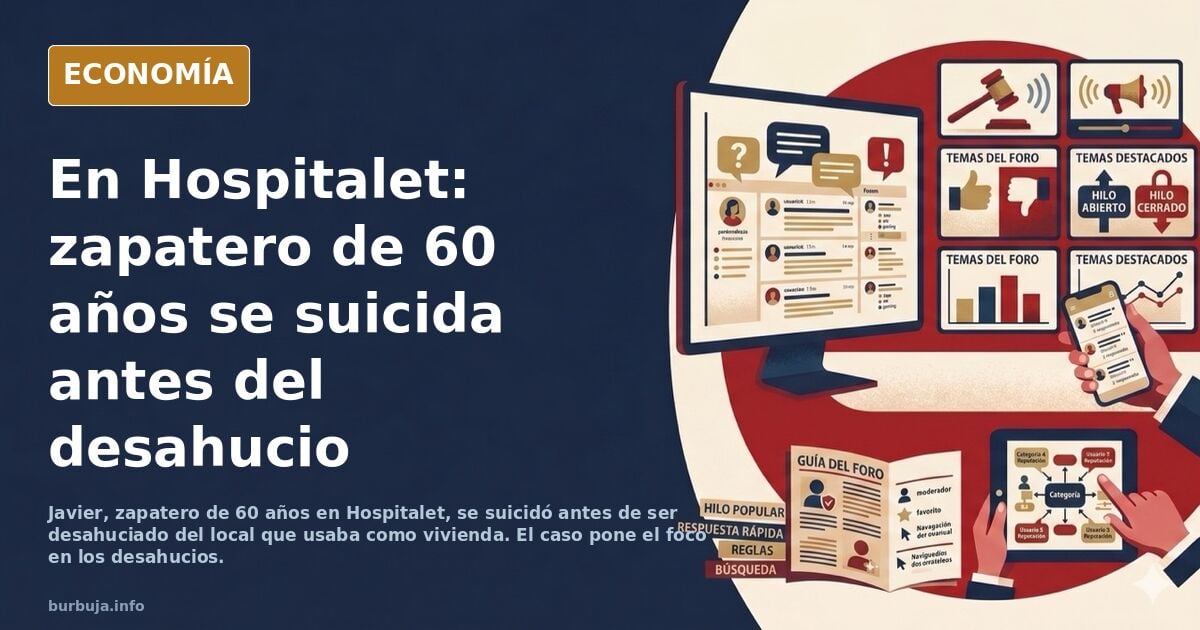 Urgente - última hora - otro nuevo suicidio tras el deshaucio en Hospitalet, la ciudad que más tiempo lleva gobernando de forma ininterrumpida el PSOE