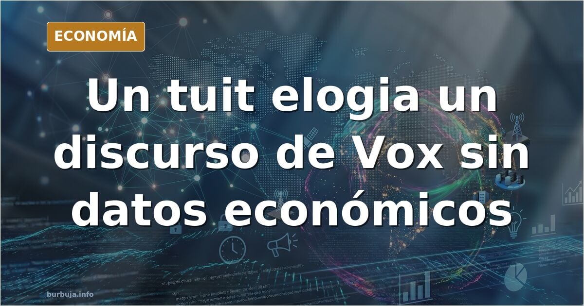 Este político de vox haría que sus votos se duplicasen si fuera candidato en las elecciones