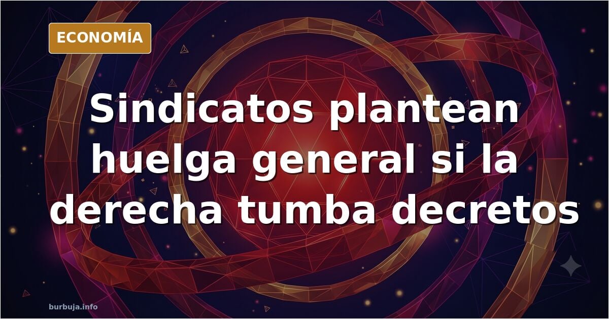 Los sindicatos se plantean una huelga general por la vivienda