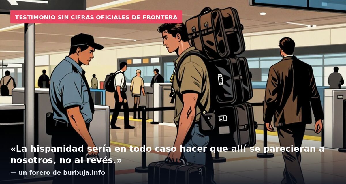 "Los españoles vivían en chabolas en ruinas y se morían de hambre hasta que llegamos los hispanoamericanos a salvarlos y levantar España"