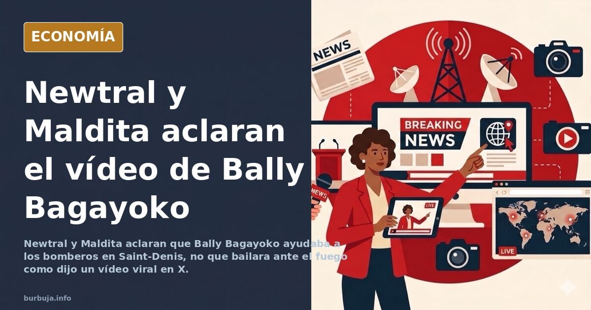Newtral y Maldita salen en defensa del alcalde bailongo y pirómano de Saint-Denis (Francia)