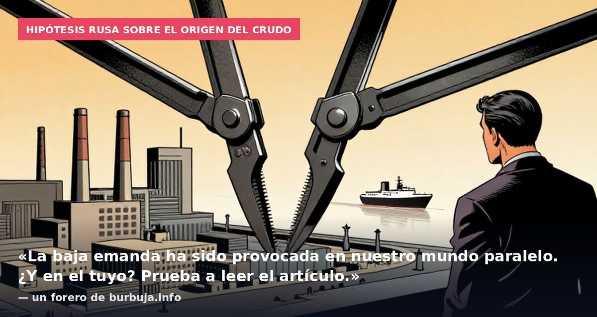 Hipótesis rusa sobre el origen del crudo: «La baja emanda ha sido provocada en nuestro mundo paralelo. ¿Y en el tuyo? Prueba a leer el artículo.» — un forero de burbuja.info