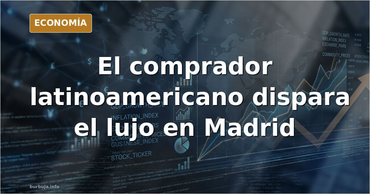 Cayetano derechuzo encantado con que lleguen latinos con dinero zaino del narcotráfico a comprar pisos