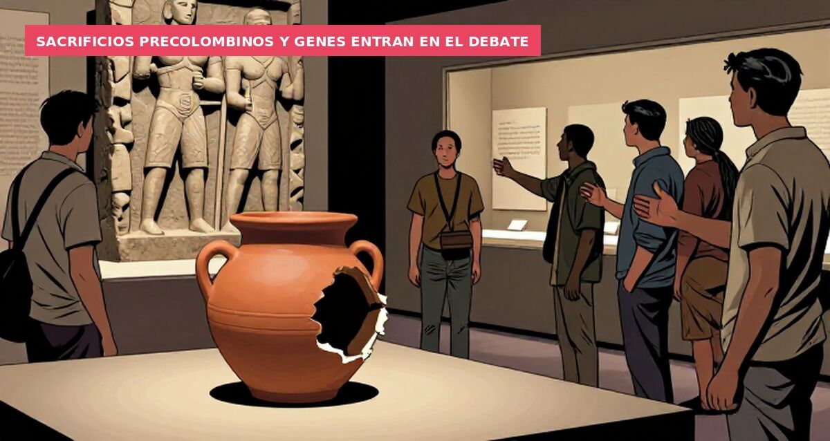 Sacrificios precolombinos y genes entran en el debate