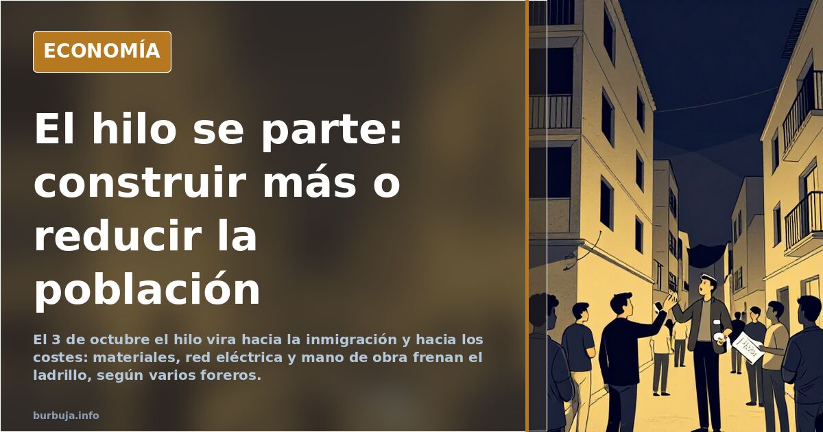 Jeff Bezos opina sobre el problema de la vivienda.