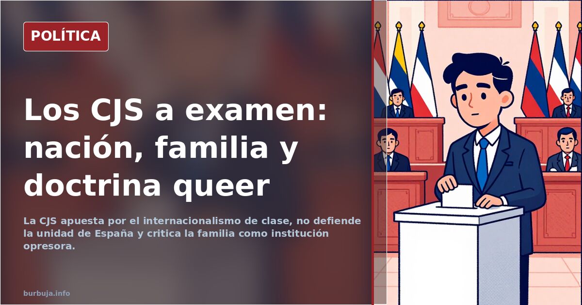 Los CJS a examen: inmigración, fronteras y cuestión nacional