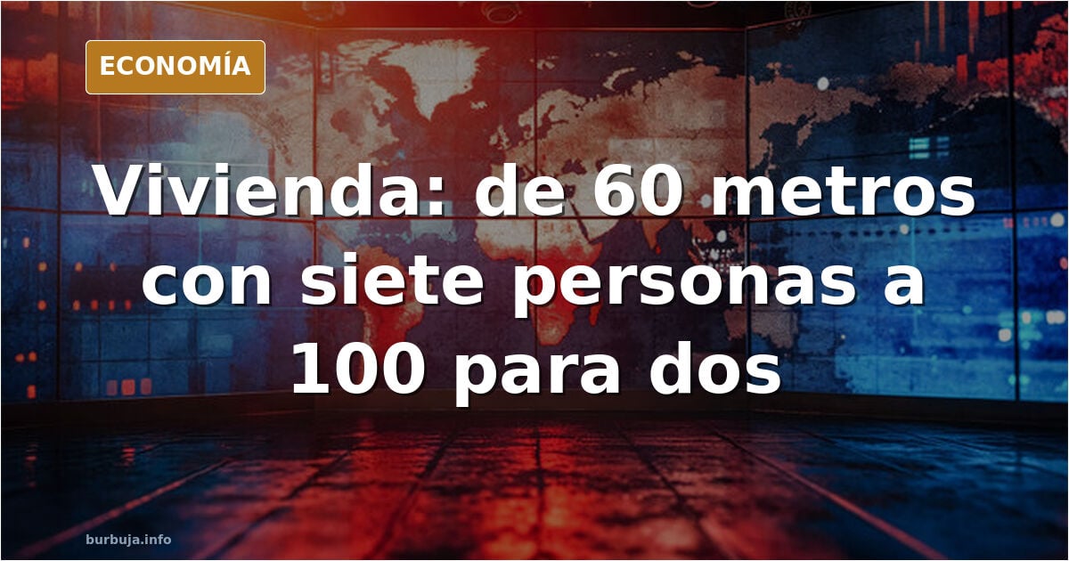 El problema de la vivienda es de demanda, no de oferta. Queremos vivir con la novia y los perrhijos en 100 metros