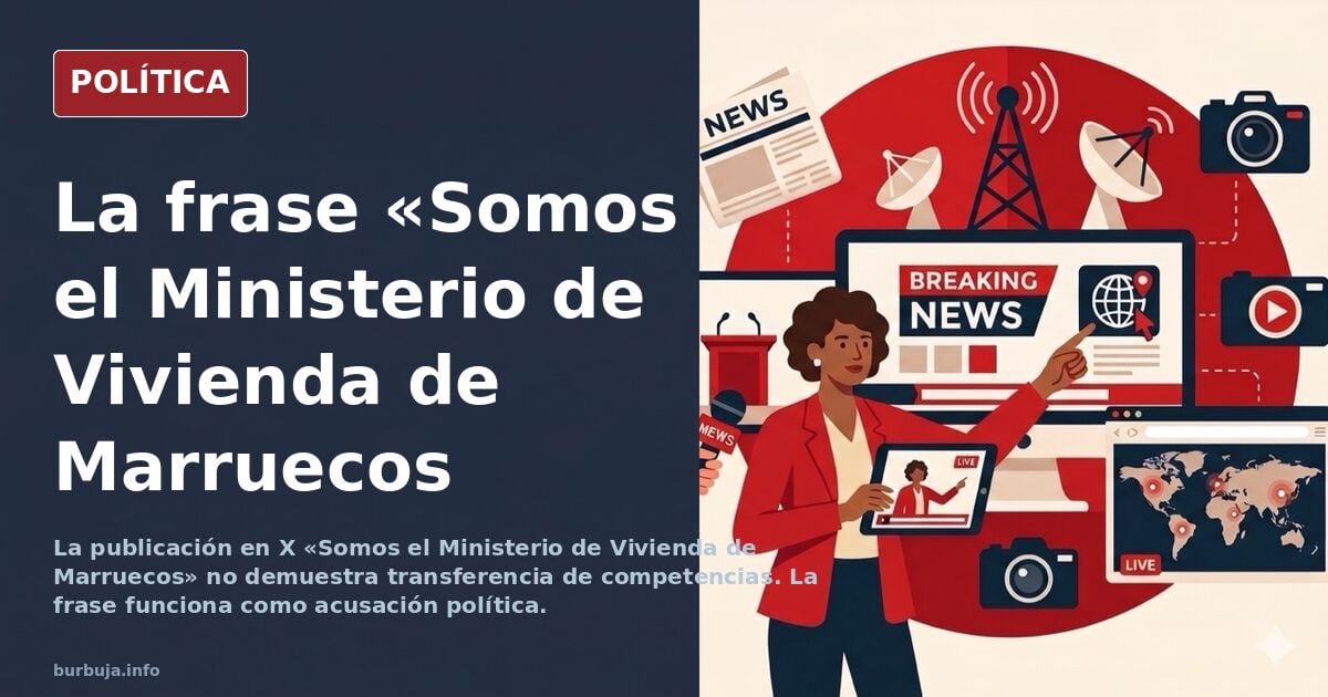 Somos el ministerio de vivienda de Marruecos