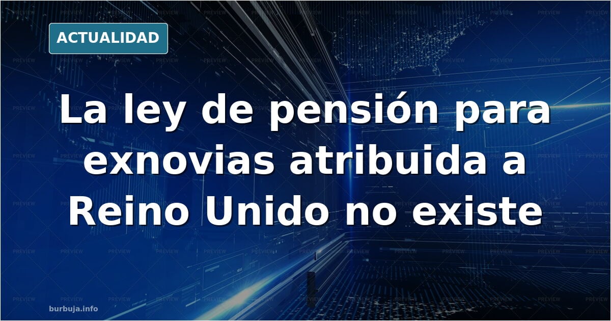 ULTIMA MAJADERIA FEMINISTA: EN UK PREPARAN LEY PARA OBLIGARTE A PASAR PENSION A TU EXNOVIA
