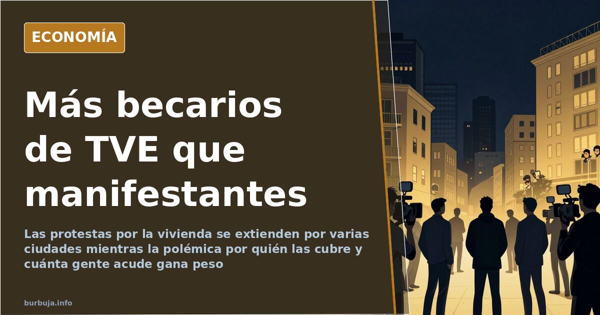 Acampadas por la vivienda y el fantasma de la huelga general