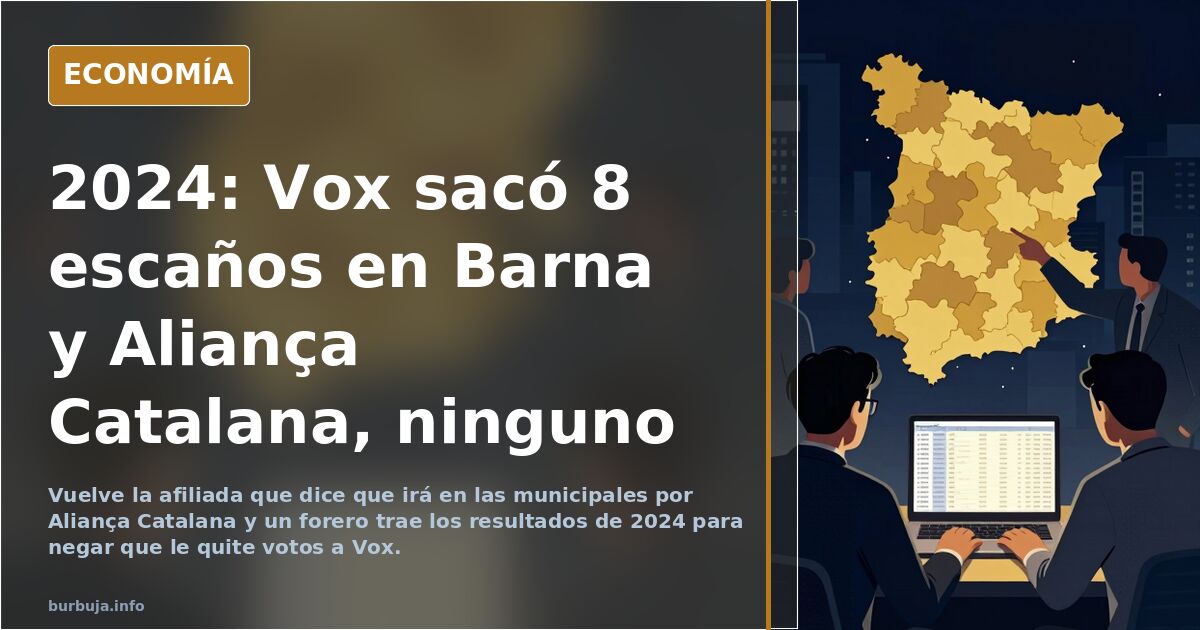 Por que Silvia Orriols no se presenta para gobernar España? Yo la votaría