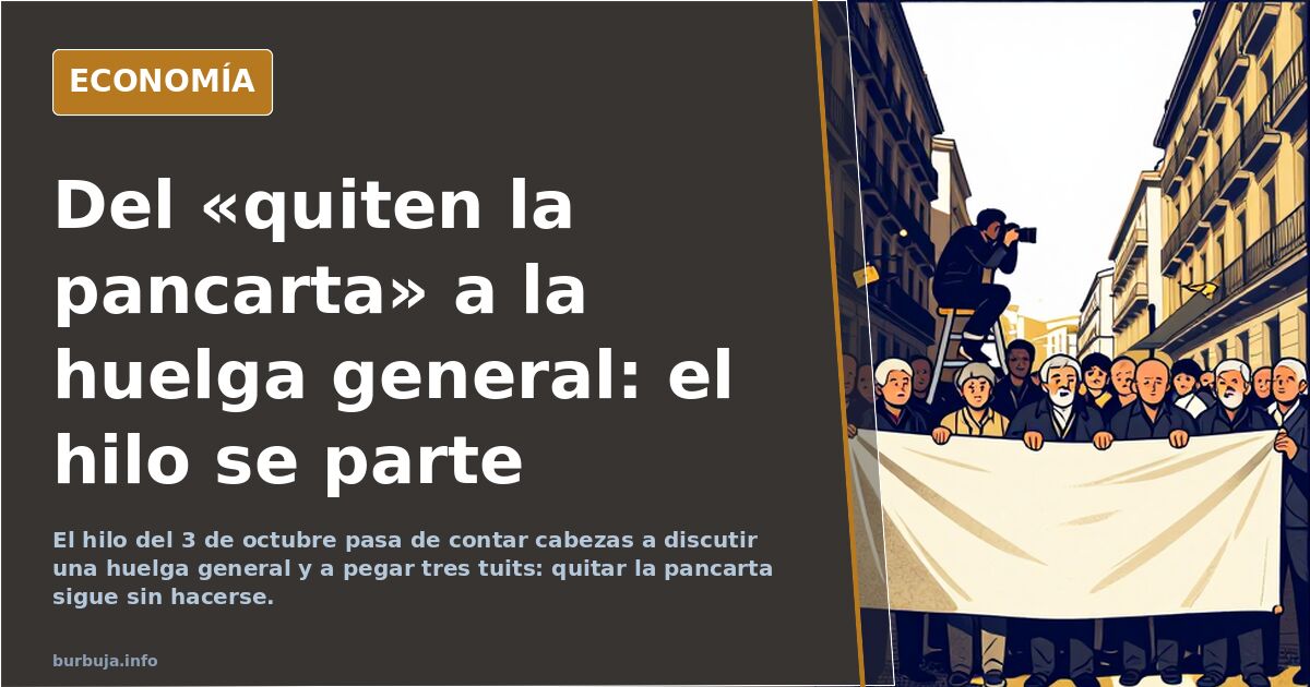 Analicemos esta foto de la cabecera de la mani de ahora en Madrid