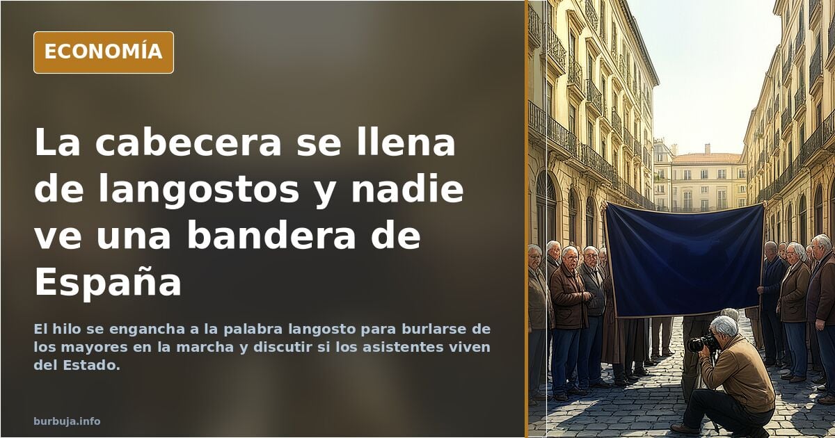 Analicemos esta foto de la cabecera de la mani de ahora en Madrid