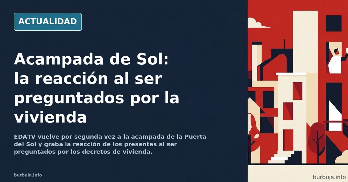 Perroflautas en la plaza del Sol, todos ellos al unísono"Fuera fascistas de nuestros barrios"