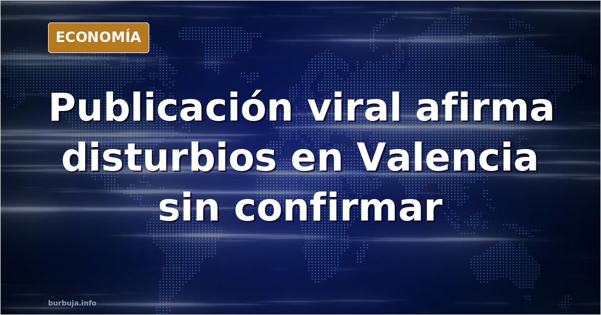 Disturbios en toda Europa y ni siquiera ha llegado la recesión por la guerra de Irán (es inminente) - Se lía parda en Valencia